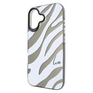 Чохол для iPhone 16 &ndash; So Cool (Zebra Glow) 4095330000000 фото