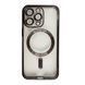 Чохол Shining with MagSafe на iPhone 14 Pro Max із захисними лінзами на камеру Black 896549 фото 1