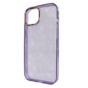 Чохол для iPhone 14 Sparkle Case з блискітками Purple 182032 фото