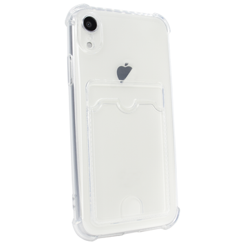 Чохол для iPhone XR Card Holder Armored Case з карманом для картки прозрачный 7865460 фото