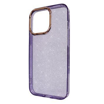 Чохол для iPhone 14 Pro Max Sparkle Case з блискітками Purple 182038 фото