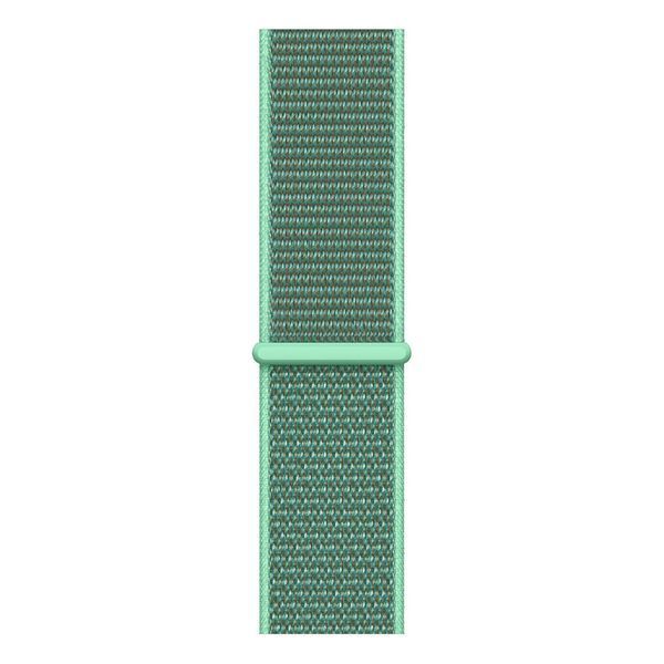 Ремінець для Apple Watch Nylon Loop нейлоновий (38mm, 40mm, 41mm, [42mm Series 10/11], Spearmint) 234967 фото