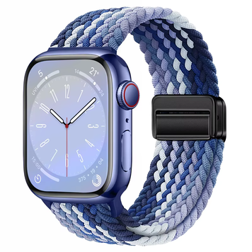 Ремінець Braided Nylon Magnetic Band (38/40/41mm + [42mm Series 10/11] &ndash; Gradient : Blue) 4121180000003 фото