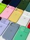 Чохол для iPhone 14 Silicone with Logo Hide Camera Dark Green 101023 фото 2