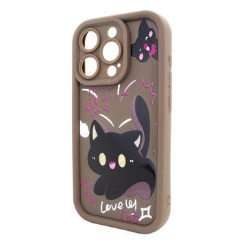 Чохол для iPhone 12 Pro Max &ndash; Pretty Things "Kitties &ndash; Brown" 4090120000000 фото