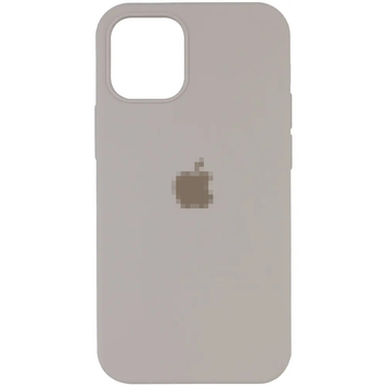 Чохол Silicone Case на iPhone 12 Pro Max FULL (№10 Stone) 102233 фото