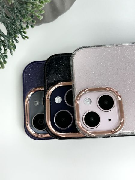 Чохол для iPhone 14 Pro Sparkle Case з блискітками Black 182033 фото