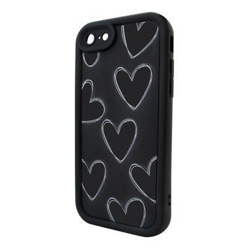 Чохол для iPhone 7/8 &ndash; Pretty Things&nbsp;"Black Hearts &ndash; Black" 4091650000003 фото